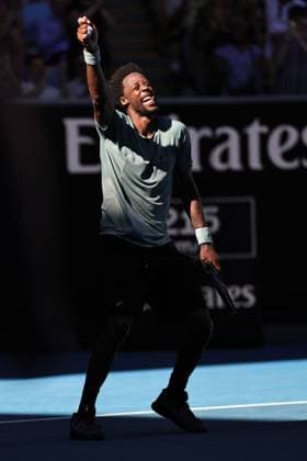 Gael Monfils, FRA, after third round of 2025 Australian Open in Melbourne, 18 01 2025