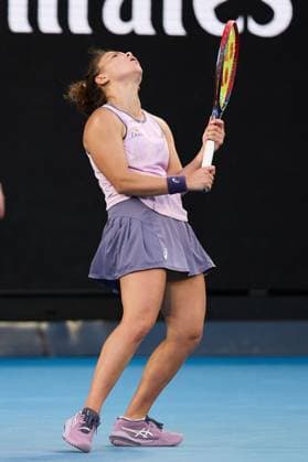 Jasmine Paolini of Italy Australian Open, Day Seven, Tennis, Melbourne Park, Melbourne, Australia - 18 Jan 2025  Copyright: xRachelxBach Shutterstockx 15105041cv