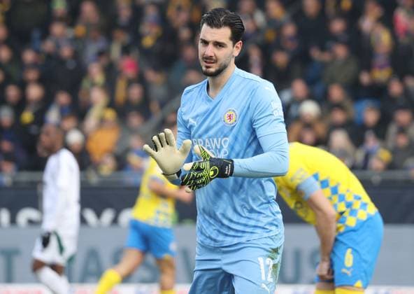 Eintracht BS vs FC Schalke 04 Braunschweig, 18 01 2025, Football, Season 24 25, 2 Bundesliga, Matchday 18, Eintracht Braunschweig vs FC Schalke 04, Picture shows Marko Johansson BTSV, 12 Braunschweig