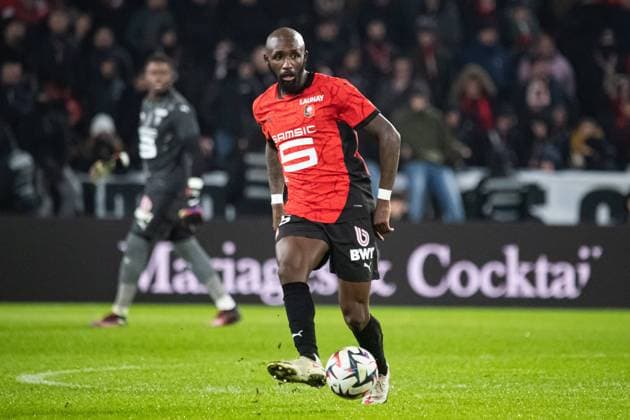 FOOTBALL : Stade Rennais vs Stade Brestois - Ligue 1 - JournÃ e 18 - 18 01 2025 Seko Fofana (Stade Rennais) RennesFrance  Copyright: xBaptistexAutissierx