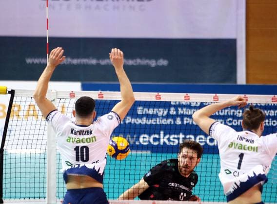 Volleyball, TSV Haching Munich - SVG Lüneburg
