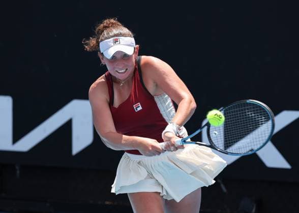 Sonja Zhenikhova GER , Girls Singles, Girls Singles, Australian Open 2025, Melbourne Park, Melbourne, Victoria, Australia Copyright: xJuergenxHasenkopfx