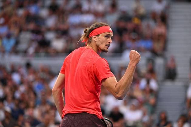 Australian Open - Alexander Zverev Wins Fourth Round Alexander Zverev (GER) during his fourth round match at the 2025 Australian Open at Melbourne Park in Melbourne, AUSTRALIA, on January 19, 2025. Photo by Corinne Dubreuil ABACAPRESS.COM MELBOURNE  Copyright: xDubreuilxCorinne ABACAx