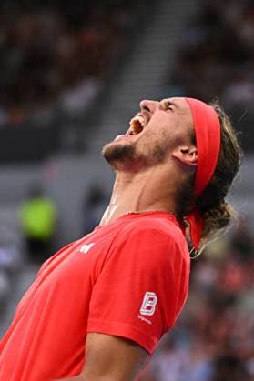 Australian Open - Alexander Zverev Wins Fourth Round Alexander Zverev (GER) during his fourth round match at the 2025 Australian Open at Melbourne Park in Melbourne, AUSTRALIA, on January 19, 2025. Photo by Corinne Dubreuil ABACAPRESS.COM MELBOURNE  Copyright: xDubreuilxCorinne ABACAx