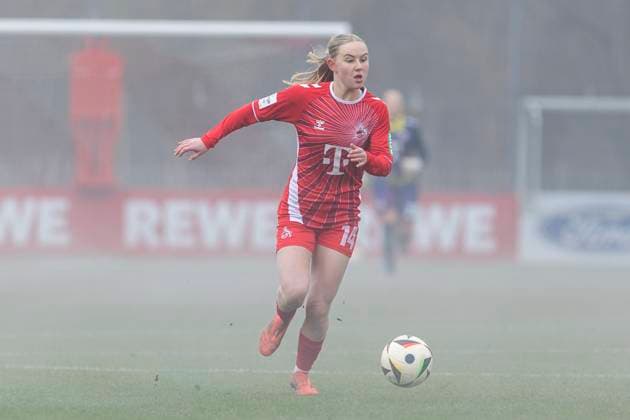 Test match women 1 FC Köln VfL Bochum, 19 01 2025 Carlotta Imping 1 FC Köln, 14 Test match women, 1 FC Köln VfL Bochum, on 19 01 2025, Geißbockheim, Cologne Copyright: xBEAUTIFULxSPORTS Meuselx