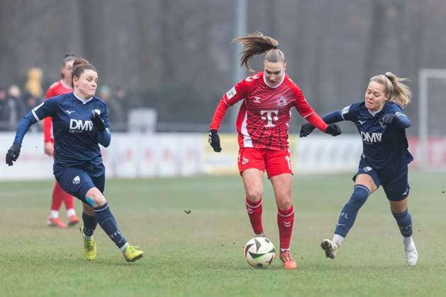 Test match women 1 FC Köln VfL Bochum, 19 01 2025 Alena Bienz 1 FC Köln, 11 Test match women, 1 FC Köln VfL Bochum, on 19 01 2025, Geißbockheim, Cologne Copyright: xBEAUTIFULxSPORTS Meuselx