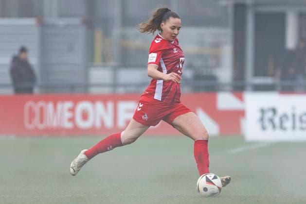 Testspiel Frauen: 1. FC Köln - VfL Bochum, 19.01.2025 Lotta Cordes (1. FC Köln, 6). Testspiel Frauen, 1. FC Köln - VfL Bochum, am 19.01.2025, Geißbockheim, Köln Copyright: xBEAUTIFULxSPORTS Meuselx