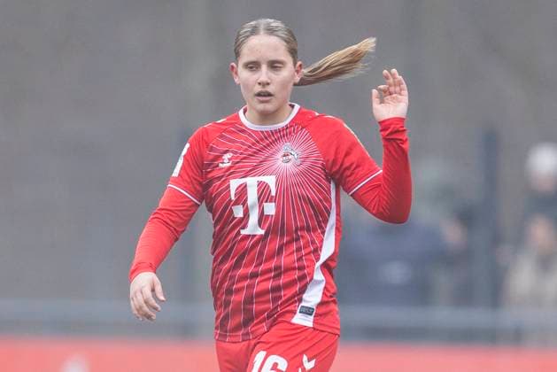 Test match women 1 FC Köln VfL Bochum, 19 01 2025 Lilith Schmidt 1 FC Köln, 16 Test match women, 1 FC Köln VfL Bochum, on 19 01 2025, Geißbockheim, Cologne Copyright: xBEAUTIFULxSPORTS Meuselx