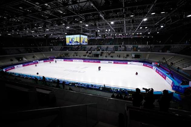General view, JANUARY 16, 2025 - Figure skating, Eiskunstlauf : Ice Dance Rhythm Dance during Torino 2025 FISU World University Games Winter at Palavela in Turin, Italy. Noxthirdxpartyxsales  (278944457)
