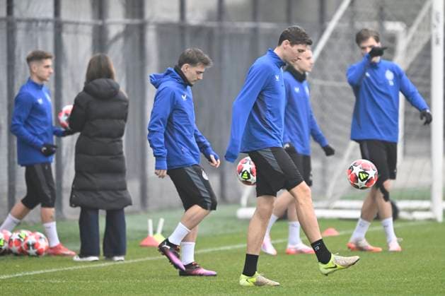 Club Brugge v Juventus - UEFA Champions League Media Activities 20 01 2025 WESTKAPELLE, BELGIUM - JANUARY 20 : Vanaken Hans midfielder of Club Brugge pictured during a training session ahead of the UEFA Champions League 2024 25 League Phase MD7 match between Club Brugge and Juventus on January 20, 2025 in Westkapelle, Belgium, 20 01 2025 Westkapelle Belgium  Copyright: xNicoxVereeckenx
