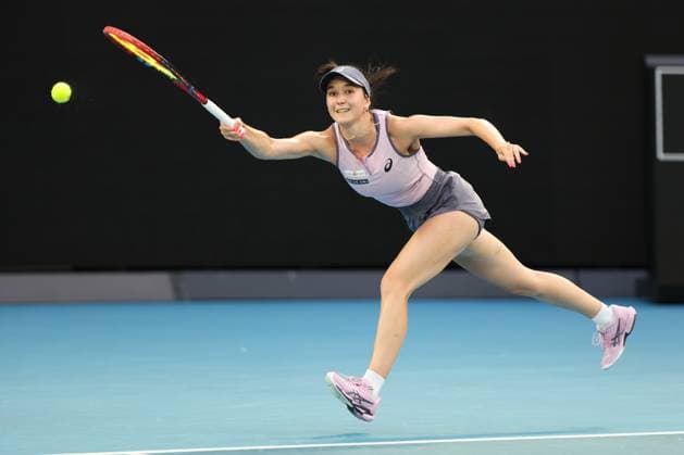 Eva Lys GER , Australian Open 2025, Melbourne Park, Melbourne, Victoria, Australia Copyright: xJuergenxHasenkopfx