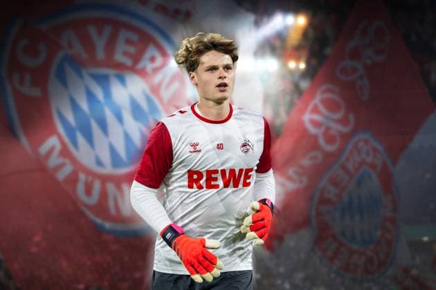 Football, Goalkeeper Jonas Urbig moves from 1 FC Cologne to FC Bayern Munich, archive pictures