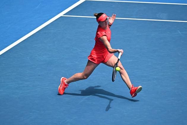 Australian Open - Womens Singles - Round 4 Elina Svitolina (UKR) during her fourth round match at the 2025 Australian Open at Melbourne Park in Melbourne, Australia, on January 20, 2025. Photo by Corinne Dubreuil ABACAPRESS.COM Melbourne Australia  Copyright: xDubreuilxCorinne ABACAx