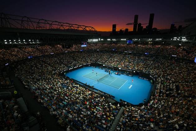 Australian Open - Womens Singles - Round 4 Ambiance at the 2025 Australian Open at Melbourne Park in Melbourne, Australia, on January 20, 2025. Photo by Corinne Dubreuil ABACAPRESS.COM Melbourne Australia  Copyright: xDubreuilxCorinne ABACAx