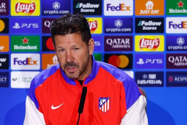 Football, CL, Atletico Madrid, Press conference