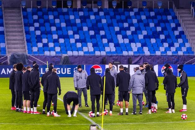 SLOVAN BRATISLAVA - STUTTGART TEAM PRACTICE Team practice of Stuttgart ahead of UEFA Champions League, league phase football match between SK Slovan Bratislava and VfB Stuttgart. Bratislava, Slovakia, January 20, 2025. PUBLICATION NOT IN SLOVAKIA Copyright: xx 080A2307
