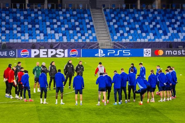 Football, CL, SK Slovan Bratislava, Training