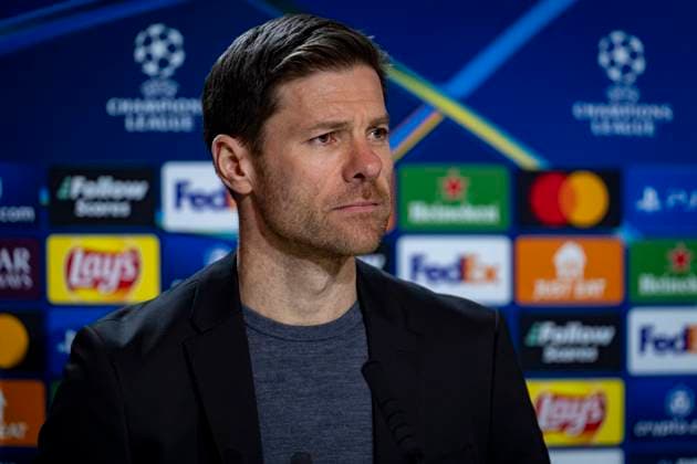 Champions League 2024 25 League Phase MD7: Bayer 04 Leverkusen Training and press conference, PK, Pressekonferenz Xabi Alonso, head coach of Bayer 04 Leverkusen, seen during the UEFA Champions League 2024 25 League Phase MD7 training and press conference at Estadio Riyadh Air Metropolitano on January 20, 2025 in Madrid, Spain. Madrid Estadio Riyadh Air Metropolitano Madrid Spain Copyright: xAlbertoxGardinx AGardin_20250120_Football_Champions_Bayern_Leverkusen_PC_0083