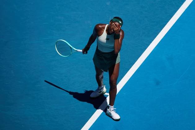 Coco Gauff of USA Australian Open, Day Ten, Tennis, Melbourne Park, Melbourne, Australia - 21 Jan 2025  Copyright: xRachelxBach Shutterstockx 15108797y