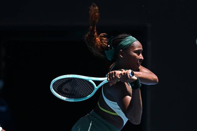 Australian Open - Quarter Round - Coco Gauff Coco Gauff (USA) during her quarter round match at the 2025 Australian Open at Melbourne Park in Melbourne, AUSTRALIA, on January 21, 2025. Photo by Corinne Dubreuil ABACAPRESS.COM Melbourne Australia  Copyright: xDubreuilxCorinne ABACAx