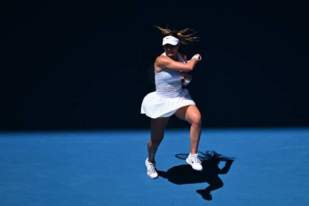 Australian Open - Quarter Round - Paula Badosa Paula Badosa (ESP) during her quarter round match at the 2025 Australian Open at Melbourne Park in Melbourne, AUSTRALIA, on January 21, 2025. Photo by Corinne Dubreuil ABACAPRESS.COM Melbourne Australia  Copyright: xDubreuilxCorinne ABACAx
