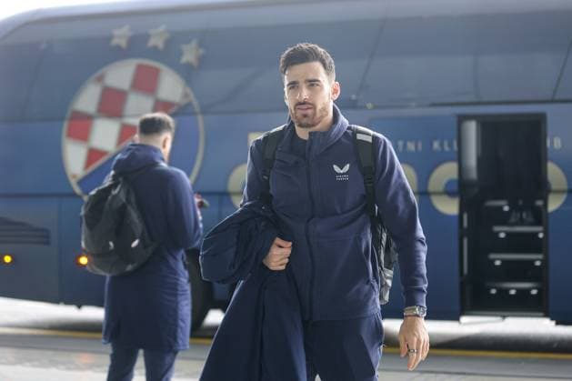 GNK Dinamo Zagreb depart for London Sandro Kulenovic of Dinamo Zagreb arrive at Franjo Tudjman International Airport before departing to London on January 21, 2025. in Zagreb, Croatia. Dinamo Zagreb will play against Arsenal in the UEFA Champions League.  LukaxStanzl PIXSELL