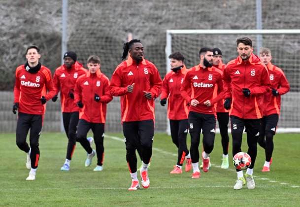 Football, CL, Sparta Prague, Training