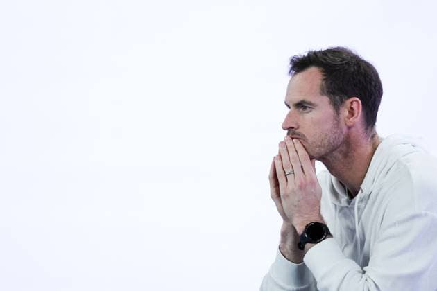 Novak Djokovic s coach Andy Murray watches on during his Quarter-final match against Alcaraz in the Rod Laver Arena Australian Open, Day Ten, Tennis, Melbourne Park, Melbourne, Australia - 21 Jan 2025  Copyright: xEllaxLing Shutterstockx 15108779da