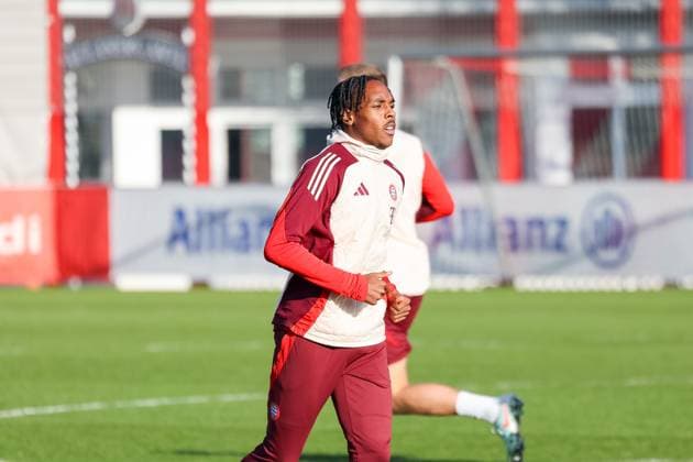 Mathys Tel FC Bayern Muenchen, 39 at training, GER, Final training, FC Bayern Muenchen, Football, UEFA Champions League, Matchday 7, 2024 2025 season, 21 01 2025, GER, Final training, FC Bayern Muenchen, Football, UEFA Champions League, Matchday 7, 2024 2025 season, 21 01 2025 Muenchen Copyright: xEibner-Pressefoto JennixMaulx EP_JML