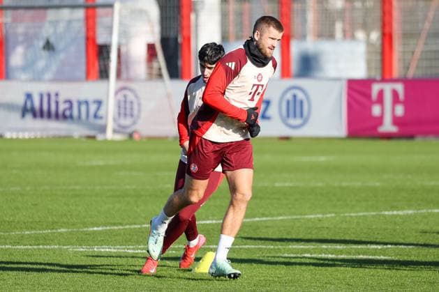 Eric Dier FC Bayern Muenchen, 15 at training, GER, Final training, FC Bayern Muenchen, Football, UEFA Champions League, Matchday 7, 2024 2025 season, 21 01 2025, GER, Final training, FC Bayern Muenchen, Football, UEFA Champions League, Matchday 7, 2024 2025 season, 21 01 2025 Muenchen Copyright: xEibner-Pressefoto JennixMaulx EP_JML