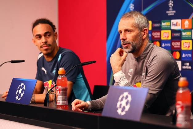 Football, CL, RB Leipzig press conference