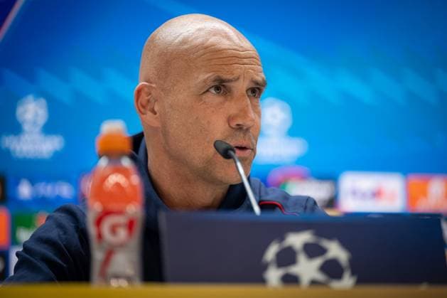 SOCCER - UEFA CL, Madrid vs RBS MADRID,SPAIN,21.JAN.25 - SOCCER - UEFA Champions League, Real Madrid CF vs Red Bull Salzburg, preview, press conference, PK, Pressekonferenz RBS. Image shows head coach Thomas Letsch (RBS).  GEPAxpictures xFelipexMondino