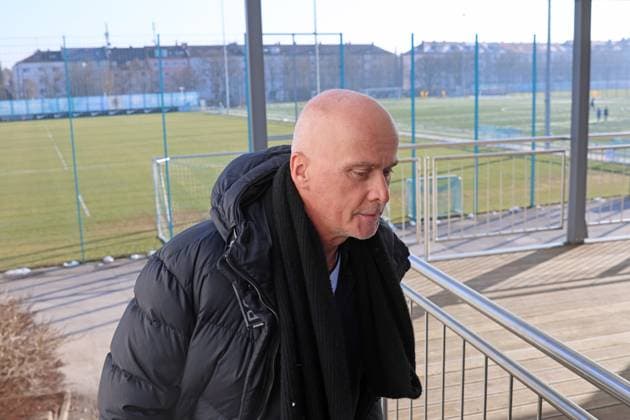 President Robert Reisinger 1860 Press conference, Portrait, Portrait, Training ground, Football 3 Liga TSV 1860 Muenchen Training 21 01 2025 PHOTO Mladen Lackovic