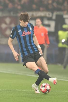 SOCCER - UEFA CL, Atalanta vs Sturm BERGAMO,ITALY,21.JAN.25 - SOCCER - UEFA Champions League, Atalanta Bergamo Calcio vs SK Sturm Graz. Image shows Marco Palestra (Atalanta).  GEPAxpictures xChrisxBauer