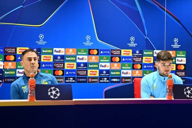 Football, CL, Dinamo Zagreb, Press conference