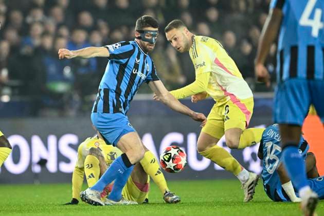 Football, CL, Club Brugge - Juventus Turin