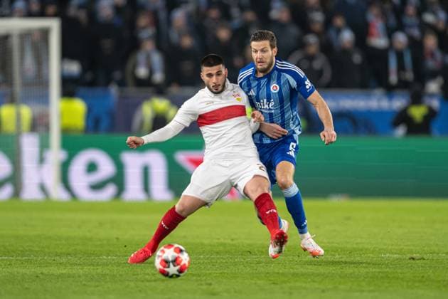 Football, CL, SK Slovan Bratislava - VfB Stuttgart