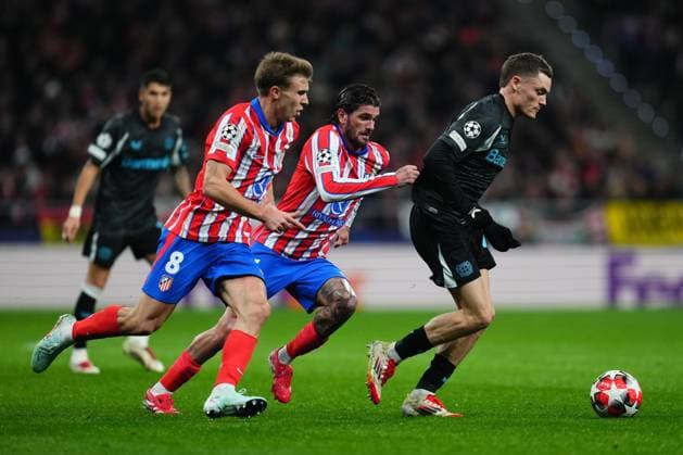 ESP: Atletico de Madrid v Bayer 04 Leverkusen. UEFA Champions League. Date 7 Florian Wirtz of Bayer 04 Leverkusen during the UEFA Champions League match between Atletico de Madrid and Bayer 04 Leverkusen played at Riyahd Air Metropolitano Stadium on January 21, 2025 in Madrid, Spain. kpng Copyright: xBaguxBlancox xPRESSINPHOTOx PS_250121_ATL_LEV_003