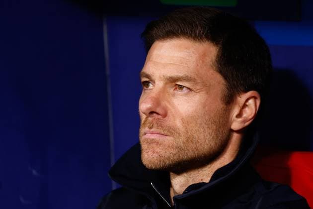 January 21, 2025, Madrid, Madrid, SPAIN: Xabi Alonso, head coach of Bayer Leverkusen, looks on during the UEFA Champions League 2024 25 League Phase MD7 match between Atletico de Madrid and Bayer 04 Leverkusen at Riyadh Air Metropolitano stadium on January 21, 2025, in Madrid, Spain. Madrid SPAIN - ZUMAa181 20250121_zaa_a181_138 Copyright: xDennisxAgyemanx