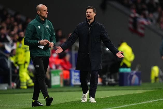 ESP: Atletico de Madrid v Bayer 04 Leverkusen. UEFA Champions League. Date 7 Bayer 04 Leverkusen head coach Xabi Alonso during the UEFA Champions League match between Atletico de Madrid and Bayer 04 Leverkusen played at Riyahd Air Metropolitano Stadium on January 21, 2025 in Madrid, Spain. kpng Copyright: xBaguxBlancox xPRESSINPHOTOx PS_250121_ATL_LEV_020
