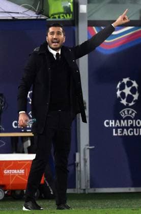 Borussia s head coach Nuri Sahin during the Uefa Champions League soccer match between Bologna f.c. and Borussia Dortmund at & x201c;Renato Dall Ara& x201d; Stadium, Bologna, northern Italy, Tuesday, January 21, 2025. - Soccer - (Photo Michele Nucci - LaPresse)  Copyright: xMichelexNucci LaPressex