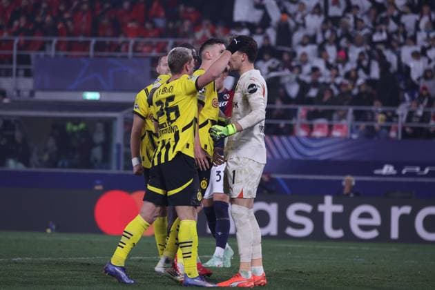 January 21, 2025, Bologna, Bologna, ITALY: During the Champions League match 21 01 2025 Football match between FC Bologna vs Borussia Dortmund at the Dall Ara stadium in Bologna.In picture: Bologna ITALY - ZUMAs236 20250121_aap_s236_014 Copyright: xFabioxSassox