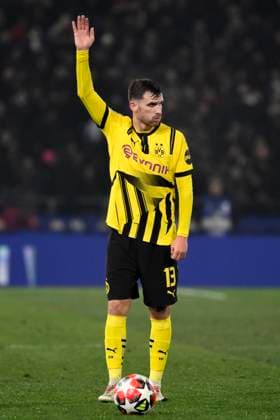 Pascal Gross of Borussia Dortmund during the Champions League football match between Bologna FC and Borussia Dortmund at Renato Dall Ara stadium in Bologna (Italy), January 21, 2025. andreaxstaccioli