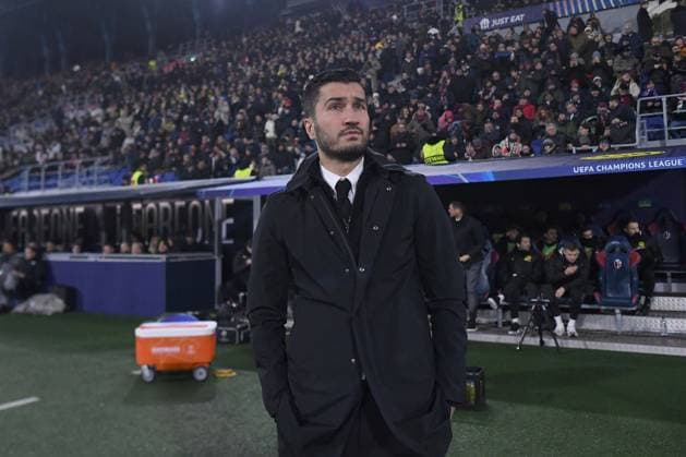 Foto IPP Luciano Adriani Bologna 21 01 2025 Uefa Champions League 2024 2025 Bologna vs Borussia Dortmund Nella foto: Nuri Sahin allenatore Dortmunt Italy Photo Press - World Copyright Bologna italy Italia ITALY  Copyright: xR4924_italyphotopressx