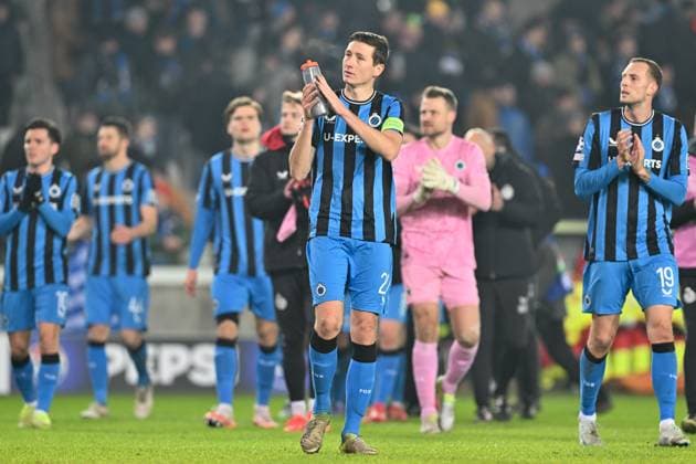 250121 Champions League MD 7 Club Brugge vs Juventus Hans Vanaken (20) of Club Brugge pictured after a soccer game between Belgian Club Brugge KV and Italian Juventus in the UEFA Champions League League Phase day 7 of the 2024-25 season, on Tuesday 21 January 2025 in Brugge , Belgium . photo Isosport David Catry Brugge Belgium  Copyright: xDavidxCatryx 20250121DC2_5691