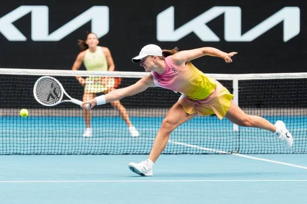 Tennis, Australian Open, Swiatek - Navarro