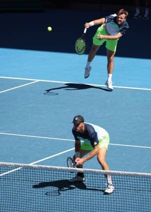 Kevin Krawietz, Tim Puetz, Mens Doubles, Men s Doubles, Australian Open 2025, Melbourne Park, Melbourne, Victoria, Australia Copyright: xJuergenxHasenkopfx