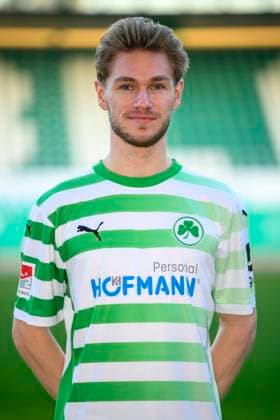 22 01 2025 SpVgg Greuther Fürth Kleeblatt Spielvereinigung 2 Football Bundesliga Season 2024 2025 Photo appointment Portrait appointment Presentation Press appointment Single photo Single photo Portrait Portrait Headshot Marco John 24, SpVgg Greuther Fürth