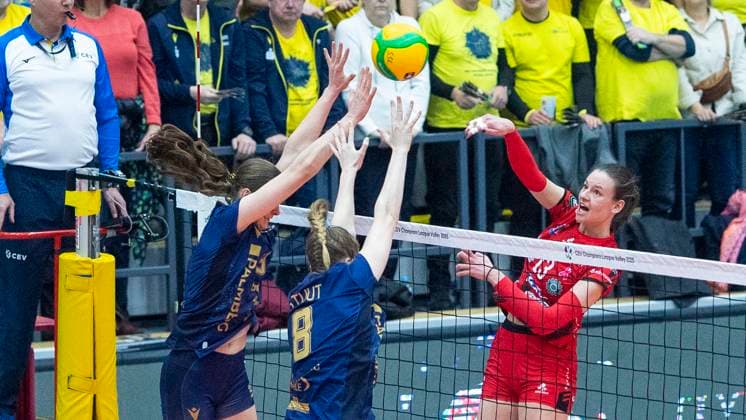 Volleyball, CEV Cup, SSC Palmberg Schwerin - Tent Obrenovac