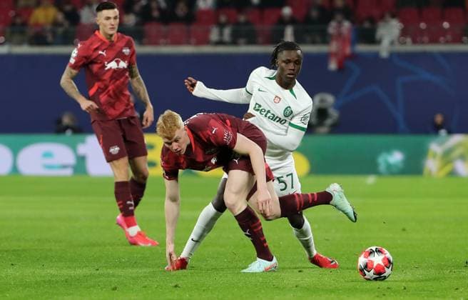 Football, CL, RB Leipzig - Sporting Lisbon